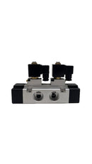 Solenoid Pneumatic Valve 5 Way 2 Position 5/2 With Double Coil– Model MVSD