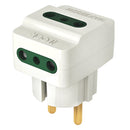    مشترك حائطي 3 مخرج للفيش الثنائية 3500 وات اي لوك - ILOCK-3INPUT SOCKET-16A
