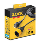 وصلة تطويل كهرباء طول الكابل 10 متر اي لوك - ILOCK-CALBE CONNECTION-10M