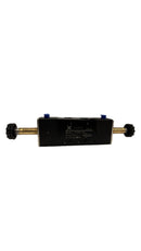 Pneumatic Solenoid Valve, 5-Way 2-Position (5/2), 1/8" Port, Dual Coil Type, Coil Not Included, Small Size, Model 4V120-06