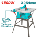 توتال تولز منشار ترابيزة 1500 وات 10 بوصة 254 مم TS5152548 