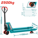 Total tools Hand pallet truck 2.5 ton. 550 x 1150 mm - THT301251