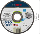 BOSCHCutting stone 4.5 inch stainless steel 1.6mm 115X22.23X1.6 - 2608600215
