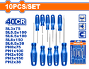 WADFOW 10Pcs screwdriver set - WSS2410