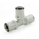 Press-fit Equal Tee Connector  (Pipe × Pipe× Pipe) - Model : FT-T