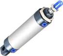 Aluminum Round Magnetic Double Acting Cylinder Diameter 40 mm - MAL 40- S