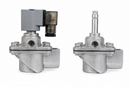 Premium Aluminum Solenoid Pulse Valve, 2/2-Way, 8.5 Bar Pneumatic Control (Normally Closed) Without coil, Model JXF-E