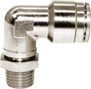 Pneumatic Metal Male Elbow Connector for Tube x Thread – Model MPL