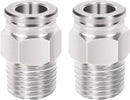 Pneumatic Metal Connector for Tube x male Thread – Model MPC