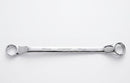 Aiwo Double End Offset Ring Spnner , fully polished mirror chrome finish