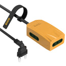 مشترك كهرباء صغير 3 مخارج بطول سلك 3 متر – ماركة ILOCK – موديل ILOCK-WHITE-3PLUG DISTRIBUTOR-3M