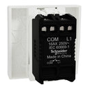 Schneider Doorbell Switch , Miluz E, 10A, 250V, 2 module, White - M3TB31-BP-2M
