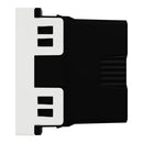 Schneider Doorbell Buzzer, Miluz E, 2 Module, White - M3TB31-DB