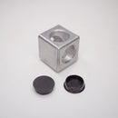 2-way cubic connector MCD-3030-2 for 3030 aluminum profile