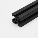الومنيوم بروفايل  اسود MFP-2020-BLACK  - مقاس 1 متر