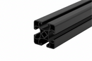 Aluminum profile MFP-4040E-BLACK  Economic - size 1m