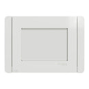 Schneider New Unica 1Gang, 3 Modules, IP55, White - NU055318