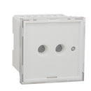 Schneider  New Unica, Emergency Light, 230V Ac, 2 M, Green, Led - NU3776