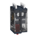 Schneider 14 -pin Miniature plug-in relay , 6 A , 230 V AC with Base Socket  - RXM4AB1P7
