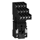 Schneider 14 -pin  Miniature plug-in relay, 6 A, DC with Base Socket  - Model RXM4AB1