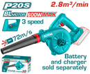 Total Tools Brushless Cordless Blower 20V – without Battery & Charger –  TABLI2068