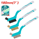 Total Tools 3 Pcs Hand Wire Brush Set 7" – TAC38033