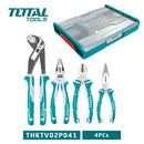 TOTAL TOOLS 4 Pcs pliers set THKTV02P041