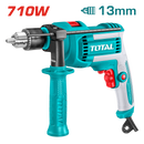 Total tools Impact drill 13 mm 710 W - TG1071366