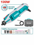 TOTAL TOOLS Mini grinder 130W  - TG513326