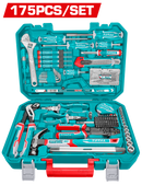 TOTAL TOOLS 175 Pcs Hand Tools Set with Sockets & Bits - THKTHP61757