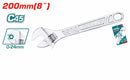 Total tools Adjustable wrench 8 inch - THT101083
