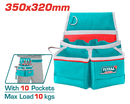 Total Tools Tool Belt 10 Pockets 35×32cm – THT16P10125
