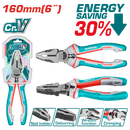 Total tools High leverage 6" combination pliers  30% Energy saving   - THT210606S
