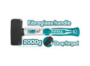TOTAL TOOLS Stoning hammer With Fiberglass Handle 2000g - THT7220006
