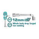 TOTAL TOOLS L-Angled socket wrench 17mm-THWL1706