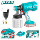 Total Tools Lithium-ion spray gun 20V With 1pcs battery And charger-TSGLI20406