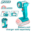 Total Tools Lithium-Ion work lamp Without Battery And Charger -TWLI2038