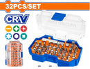 WADFOW 32 Pcs screwdriver bits set WBS3B32
