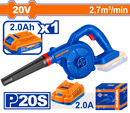 WADFOW Cordless blower 20v 2.0 Ah +with  Battery and Charger -WBLP5521