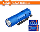 WADFO Handheld Flashlight 50 Lumens, Powered by AAA Batteries – WFL2J03