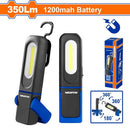 Wadfow Flashlight 350 lumens , With 1pcs 1200mah battery - WFL7508