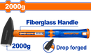 WADFOW Machinist hammer with Fiberglass Handle 200 g - WHM1320