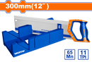 WADFOW Mitre box and back saw set 300×140×80mm- WHW2112
