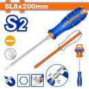 WADFOW Slotted go-through screwdriver 8 mm x 200 mm  - WQJ1288