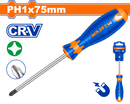 WADFOW Phillips screwdriver 75 mm, PH1 - WSD2213