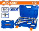 WADFOW socket set  1/2" inch 25 Pcs - WST2D25