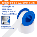 WADFOW PTFE Thread Seal Tape, 19mm × 7m - WXP1302