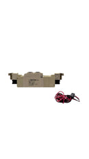 Solenoid air control Valve Japanese style  5/3  "1/8 inch " With Coil/ 2 coil  (Normally Closed )/ Model :FY-01-C