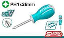 TOTAL TOOLS Phillips screwdriver "8"inch-TSDRSPH1038
