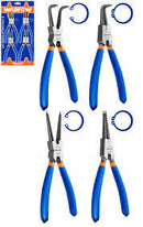 WADFOW  4Pcs circlip pliers set 7"/180mm Carbon steel - WPS2604